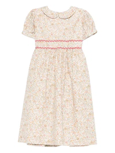 花卉印花连衣裙