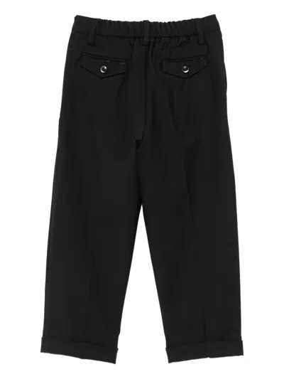 Siola Straight-leg Trousers In Black
