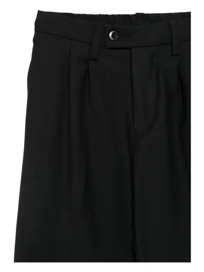Siola Straight-leg Trousers In Black