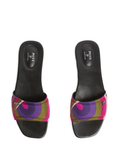 Pucci Yummy Sandals In Multicolor In Multi