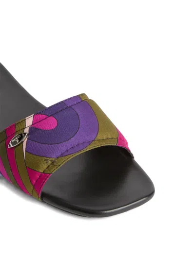 Pucci Yummy Sandals In Multicolor In Multi