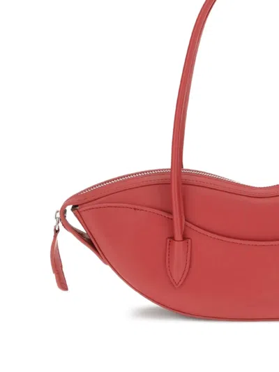 Fiorucci Lips Shoulder Bag In Red
