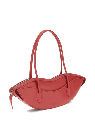 Fiorucci Lips Shoulder Bag In Red