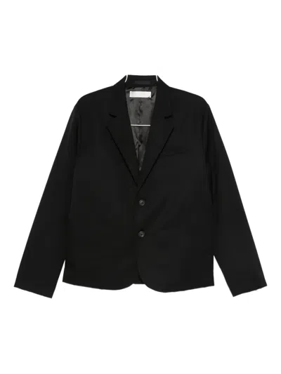 Our Legacy Gabardine Blazer In Black