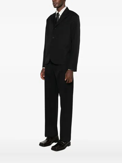 Our Legacy Gabardine Blazer In Black