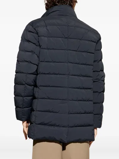 Add Buttoned Ped Coat In Multi