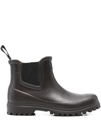 橡胶鞋底切尔西靴