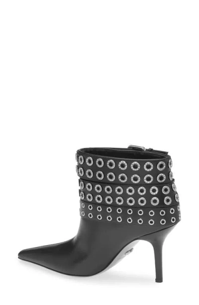 Mach&mach Mach & Mach Grommet Buckle Belt Bootie In Multi