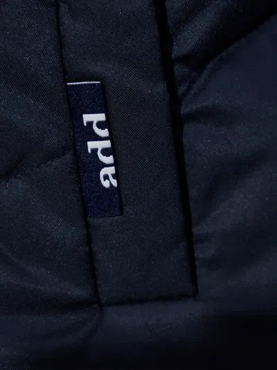 Add Hooded Zip Jacket In Blue