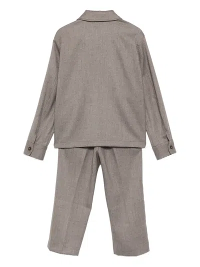 羊毛棉混纺运动套装