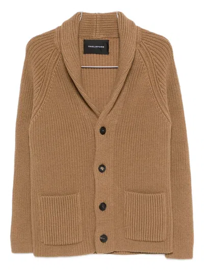 Tagliatore Button-up Cardigan In Brown