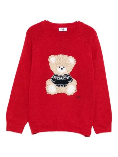 Il Gufo Wool Sweater In Red