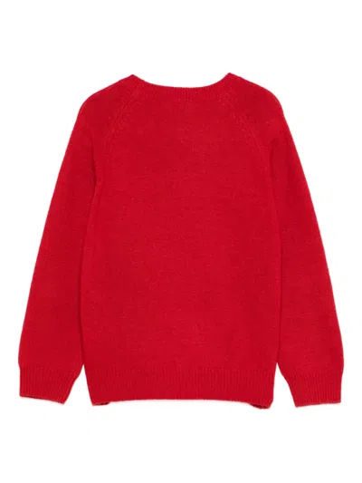 Il Gufo Wool Sweater In Red
