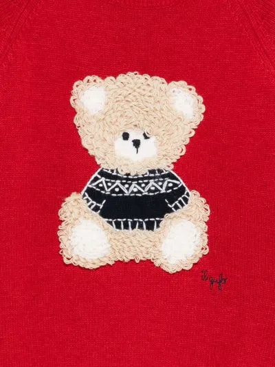 Il Gufo Wool Sweater In Red