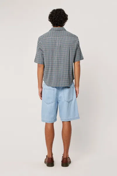 Rolla's Forester Check Shirt In Blue