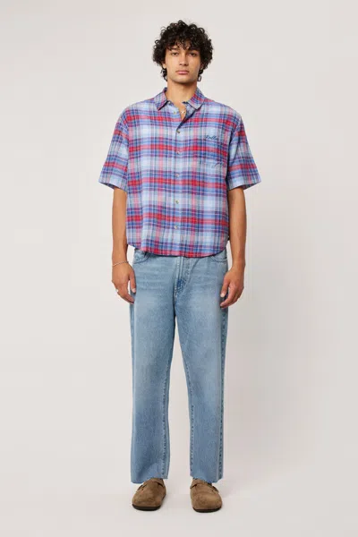 Rolla's Nautical Check Shirt In Multi