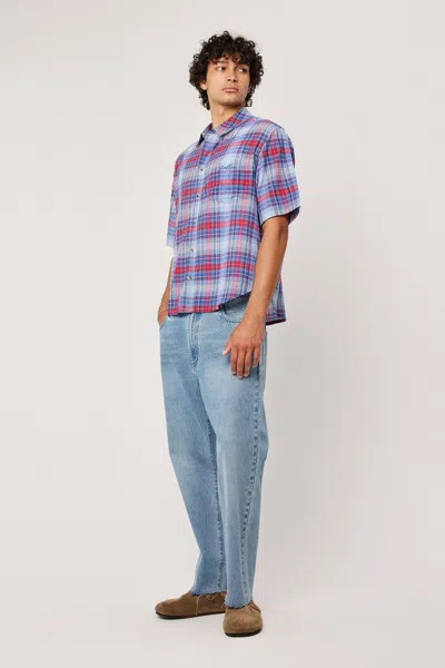 Rolla's Nautical Check Shirt In Multi