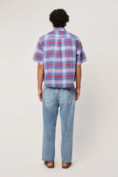 Rolla's Nautical Check Shirt In Multi