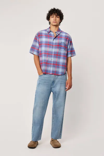 Rolla's Nautical Check Shirt In Multi