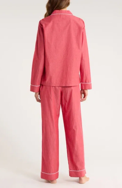 Nordstrom Classic Cotton Pajamas In Pink