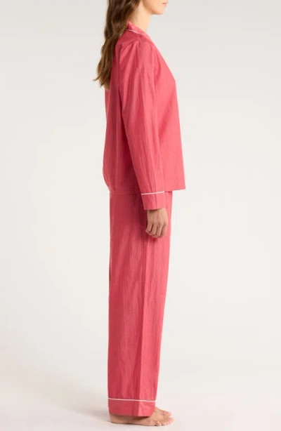Nordstrom Classic Cotton Pajamas In Pink