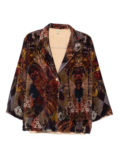 Yavi Floral-pattern Jacket In Multi