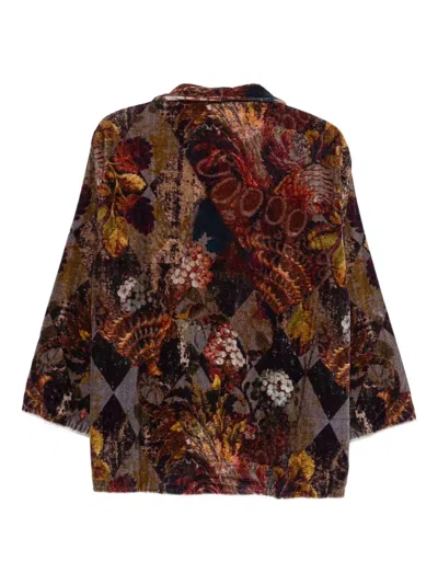 Yavi Floral-pattern Jacket In Multi