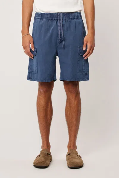 Rolla's Tradie Cargo Short In Blue