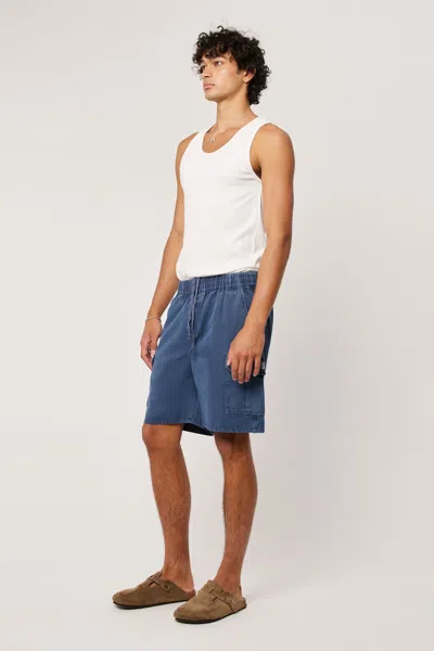 Rolla's Tradie Cargo Short In Blue