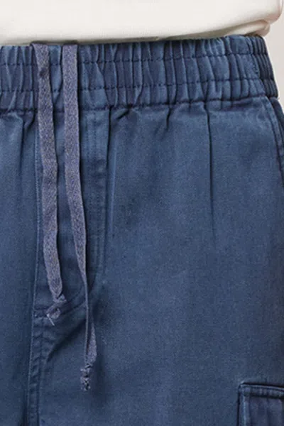 Rolla's Tradie Cargo Short In Blue