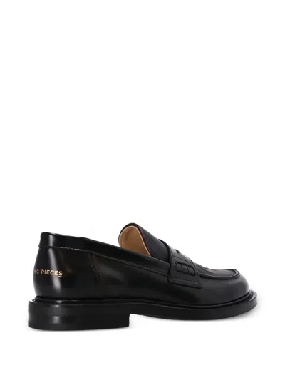 Filling Pieces Leather Loafers In Multi