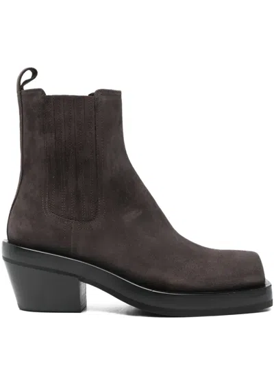 Agl Attilio Giusti Leombruni 70mm Square-toe Boots In Brown