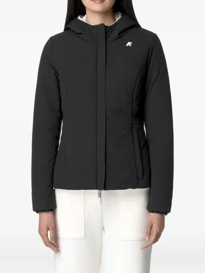 K-way Lily Hooded Quilted Jacket In White