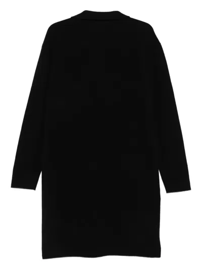 Tagliatore Single-breasted Coat In Black
