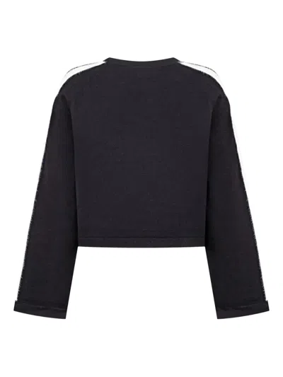 Twinset Stripe Completo Tracksuit In Black