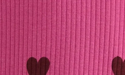 Tucker + Tate Kids' Rib Print Flare Leggings In Pink