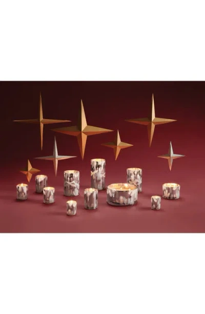 Thymes Frasier Fir Statement Four-wick Candle In Brown