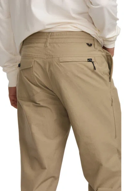 Billabong Surftrek Plus Performance Pants In Brown