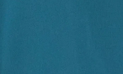 Vince Camuto Pussybow Sheer Button-up Shirt In Blue