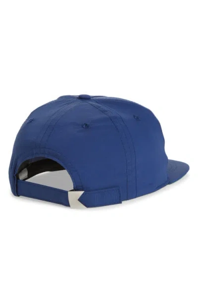 Rhude Collins Fumar Nylon Baseball Cap In Blue