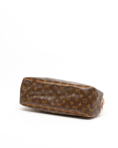 Pre-owned Louis Vuitton Monogram Batignolles Horizontal Bag In Brown