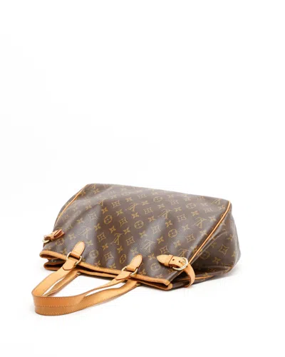 Pre-owned Louis Vuitton Monogram Batignolles Horizontal Bag In Brown