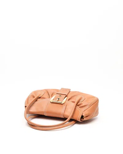 Celine Céline Buckle Bag In Orange