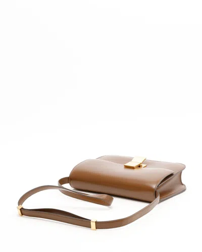 Celine Céline Classic Box Bag In Brown