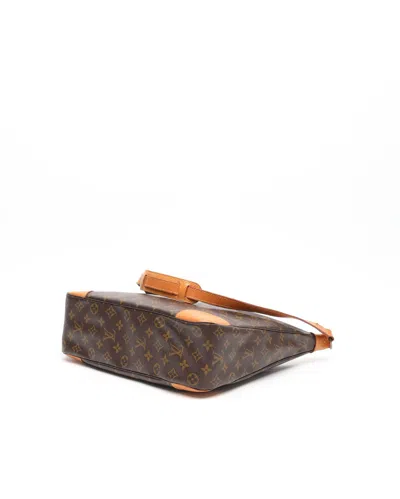 Pre-owned Louis Vuitton Monogram Boulogne 35 Bag In Brown