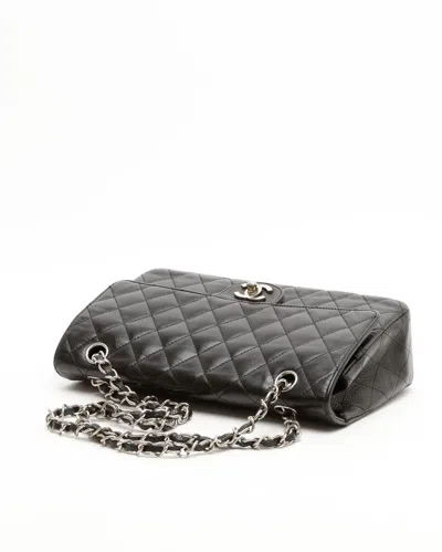 Pre-owned Chanel Classic Caviar Medium Double Flap Bag
