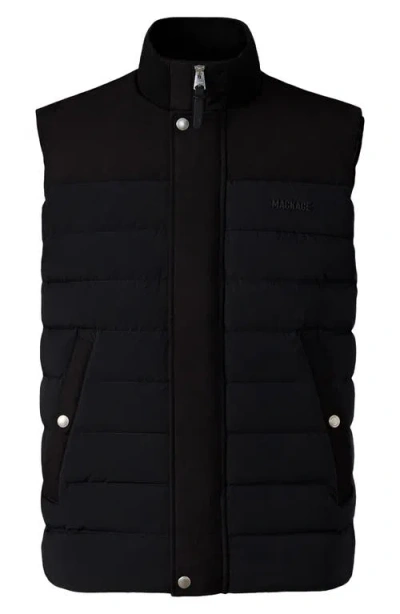 Mackage Brody Quilted Vest In Blue