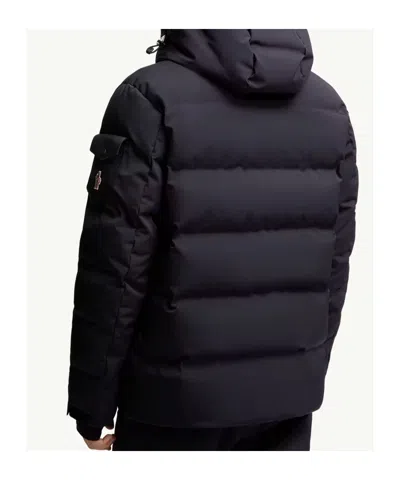 Moncler Grenoble Ski Jacket Montgetech With Hood In Blue