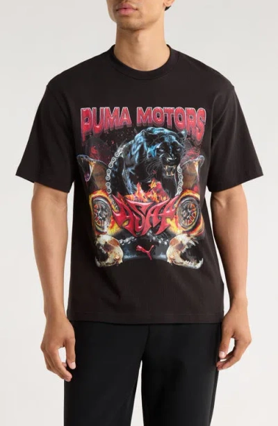 Puma T-shirts In Black