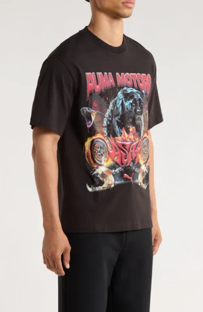 Puma T-shirts In Black